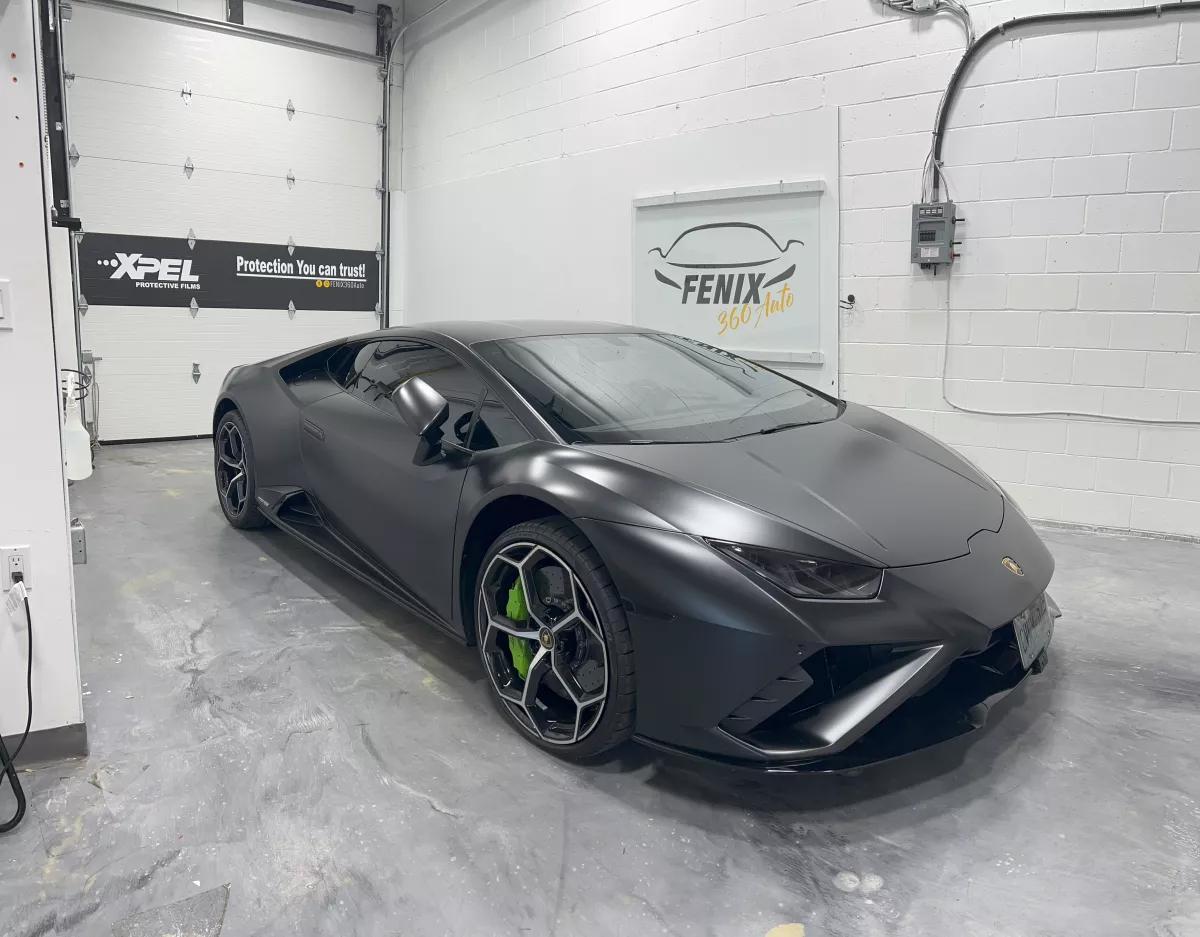 Completed premium tint project in Hamilton